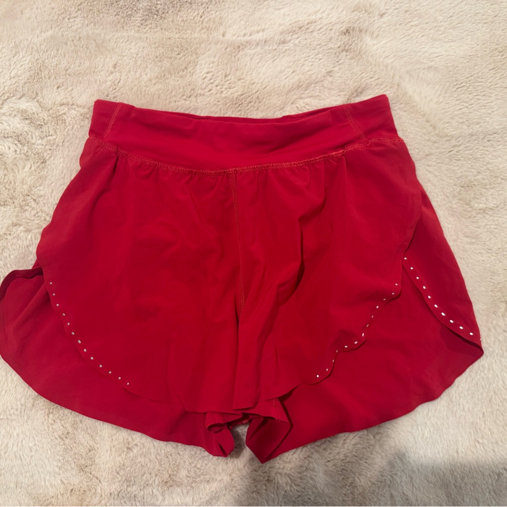 Red Women's Shorts